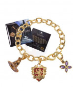 Harry Potter Charm Bracelet Lumos Gryffindor (gold plated)